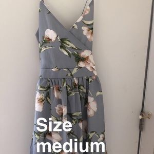 Medium floral dress